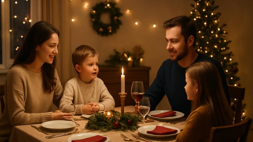 Capodanno con bambini a Latina: soggiorni, cena e attività per famiglie Famiglia con bambini in ambiente accogliente per Capodanno