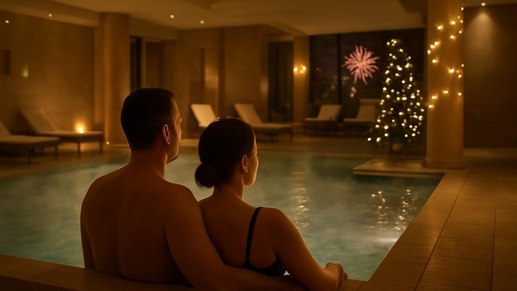 Capodanno rilassante a Latina: idee per staccare davvero Coppia in area benessere per un Capodanno rilassante