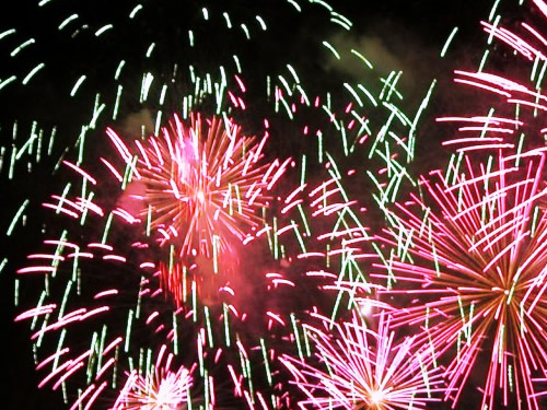 capodanno latina in piazza in centro storico foto